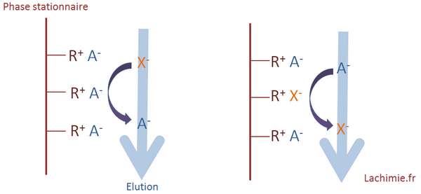 principe de la chromatographie ionique