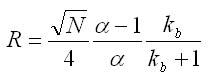 Relation du facteur de résolution